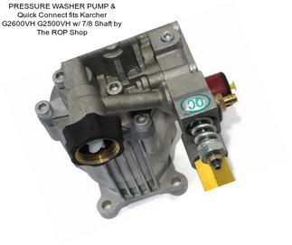 PRESSURE WASHER PUMP & Quick Connect fits Karcher G2600VH G2500VH w/ 7/8\