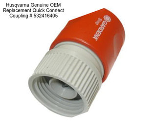 Husqvarna Genuine OEM Replacement Quick Connect Coupling # 532416405