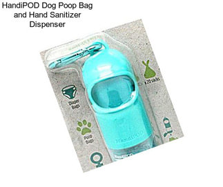 HandiPOD Dog Poop Bag and Hand Sanitizer Dispenser