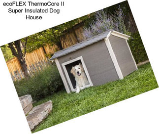 EcoFLEX ThermoCore II Super Insulated Dog House