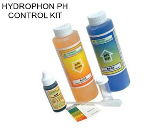 HYDROPHON PH CONTROL KIT