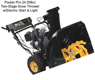 Poulan Pro 24\