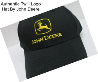 Authentic Twill Logo Hat By John Deere