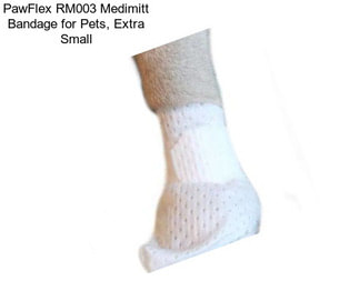 PawFlex RM003 Medimitt Bandage for Pets, Extra Small