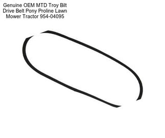 Genuine OEM MTD Troy Bilt Drive Belt Pony Proline Lawn Mower Tractor 954-04095