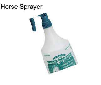 Horse Sprayer