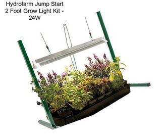 Hydrofarm Jump Start 2 Foot Grow Light Kit - 24W