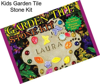 Kids Garden Tile Stone Kit