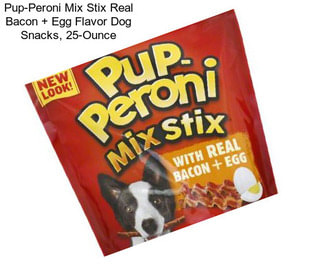 Pup-Peroni Mix Stix Real Bacon + Egg Flavor Dog Snacks, 25-Ounce