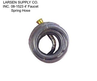 LARSEN SUPPLY CO. INC. 08-1523 4\' Faucet Spring Hose