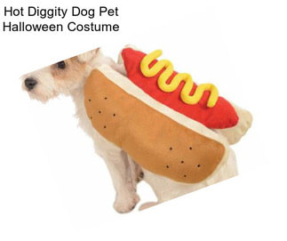 Hot Diggity Dog Pet Halloween Costume