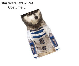 Star Wars R2D2 Pet Costume L