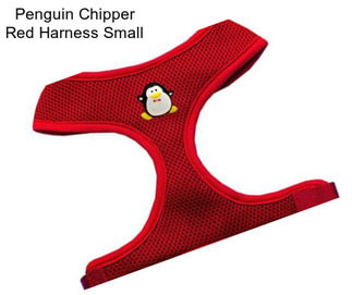 Penguin Chipper Red Harness Small