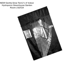 NEW! Gorilla Grow Tent 2\' x 4\' Indoor Hydroponic Greenhouse Garden Room | GGT24