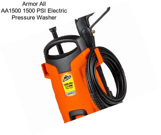Armor All AA1500 1500 PSI Electric Pressure Washer
