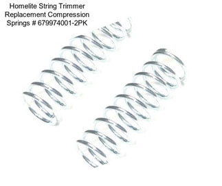 Homelite String Trimmer Replacement Compression Springs # 679974001-2PK