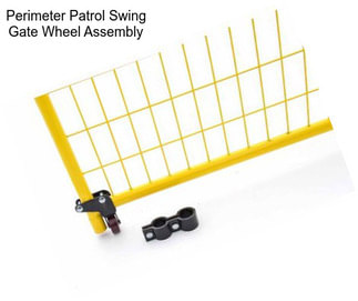 Perimeter Patrol Swing Gate Wheel Assembly