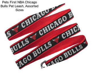 Pets First NBA Chicago Bulls Pet Leash, Assorted Sizes
