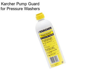 Karcher Pump Guard for Pressure Washers