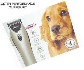 OSTER PERFORMANCE CLIPPER KIT