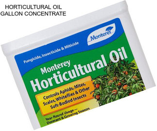 HORTICULTURAL OIL GALLON CONCENTRATE