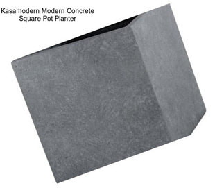 Kasamodern Modern Concrete Square Pot Planter