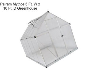 Palram Mythos 6 Ft. W x 10 Ft. D Greenhouse