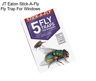 JT Eaton Stick-A-Fly Fly Trap For Windows