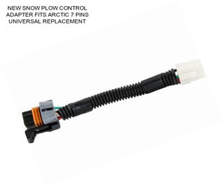 NEW SNOW PLOW CONTROL ADAPTER FITS ARCTIC 7 PINS UNIVERSAL REPLACEMENT