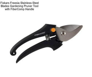 Fiskars Freesia Stainless-Steel Blades Gardening Pruner Tool with FiberComp Handle