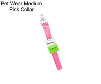 Pet Wear Medium Pink Collar