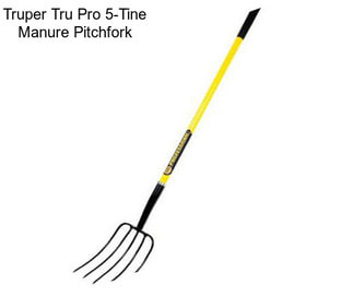 Truper Tru Pro 5-Tine Manure Pitchfork