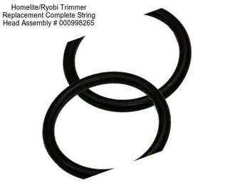 Homelite/Ryobi Trimmer Replacement Complete String Head Assembly # 000998265