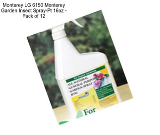 Monterey LG 6150 Monterey Garden Insect Spray-Pt 16oz - Pack of 12