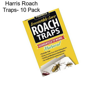 Harris Roach Traps- 10 Pack