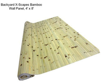Backyard X-Scapes Bamboo Wall Panel, 4\' x 8\'