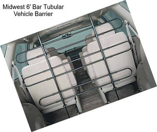 Midwest 6\' Bar Tubular Vehicle Barrier