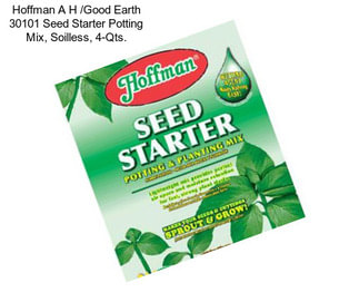 Hoffman A H /Good Earth 30101 Seed Starter Potting Mix, Soilless, 4-Qts.