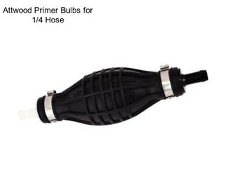 Attwood Primer Bulbs for 1/4\