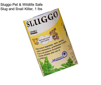 Sluggo Pet & Wildlife Safe Slug and Snail Killer, 1 lbs