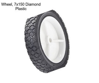Wheel, 7x150 Diamond Plastic