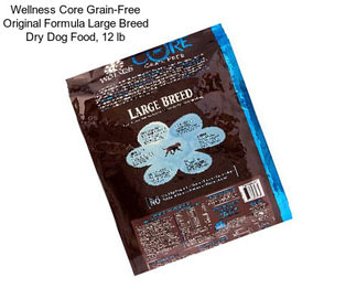 Wellness Core Grain-Free Original Formula Large Breed Dry Dog Food, 12 lb