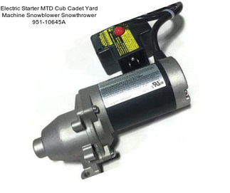 Electric Starter MTD Cub Cadet Yard Machine Snowblower Snowthrower 951-10645A