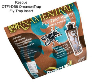 Rescue OTFI-DB8 OrnamenTrap Fly Trap Insert