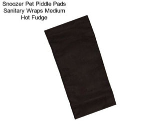 Snoozer Pet Piddle Pads Sanitary Wraps Medium Hot Fudge