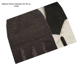 Midwest Gloves Spandex Glv W/ Lp, Large