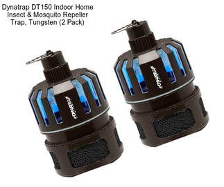 Dynatrap DT150 Indoor Home Insect & Mosquito Repeller Trap, Tungsten (2 Pack)