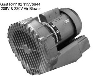 Gast R41102 115V, 208V & 230V Air Blower