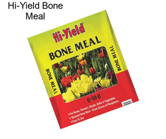 Hi-Yield Bone Meal