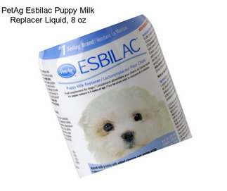 PetAg Esbilac Puppy Milk Replacer Liquid, 8 oz